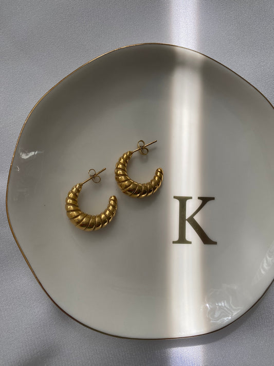 Croissant Earrings